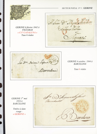 1756-1863, Collection de 170 lettres préphila, superbe