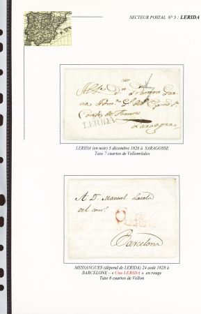 1756-1863, Collection de 170 lettres préphila, superbe