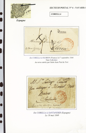 1756-1863, Collection de 170 lettres préphila, superbe