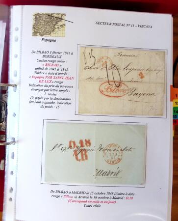 1756-1863, Collection de 170 lettres préphila, superbe