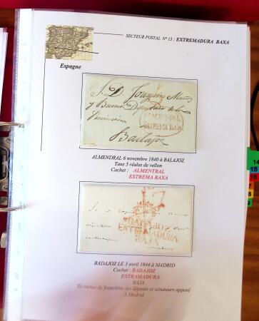 1756-1863, Collection de 170 lettres préphila, superbe
