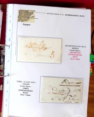 1756-1863, Collection de 170 lettres préphila, superbe