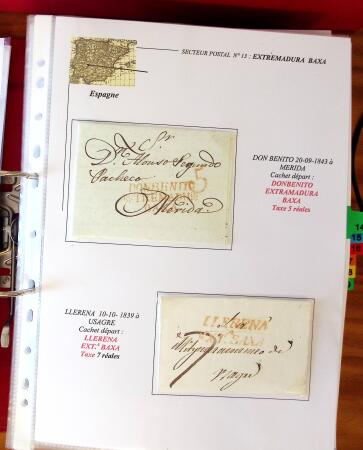1756-1863, Collection de 170 lettres préphila, superbe