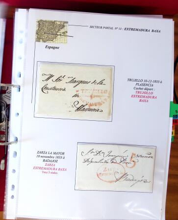 1756-1863, Collection de 170 lettres préphila, superbe