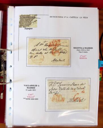 1756-1863, Collection de 170 lettres préphila, superbe