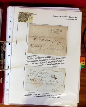 1756-1863, Collection de 170 lettres préphila, superbe