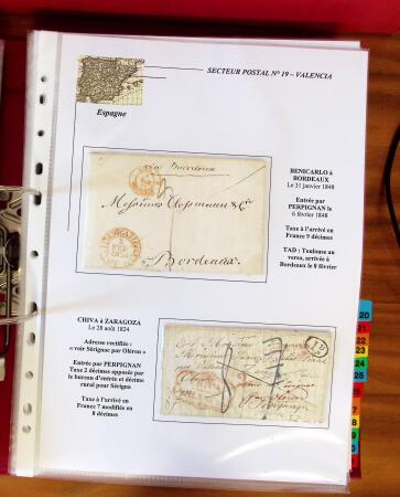 1756-1863, Collection de 170 lettres préphila, superbe