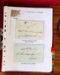 1756-1863, Collection de 170 lettres préphila, superbe