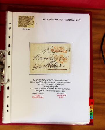 1756-1863, Collection de 170 lettres préphila, superbe