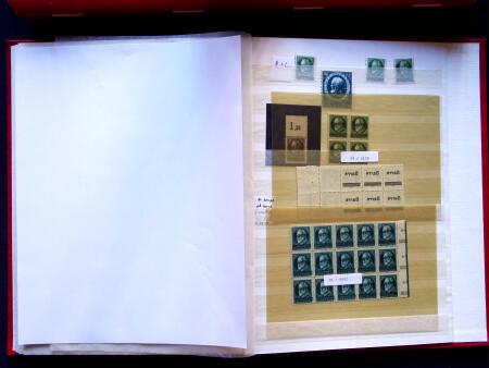 1920 Overprinted Bavaria issues, Specialised section