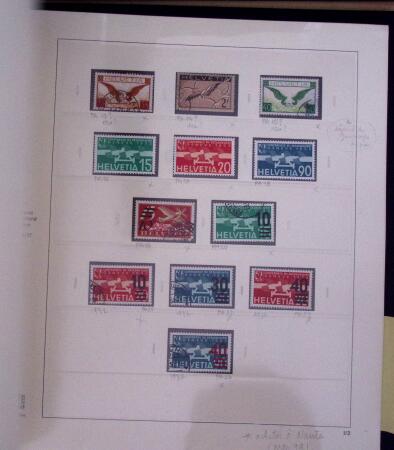 1843-2014, Collection de Suisse en 6 classeurs Safe,