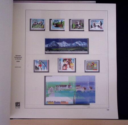 1843-2014, Collection de Suisse en 6 classeurs Safe,