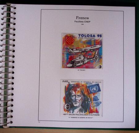1980-2018, Collection des blocs CNEP, FFAP 2009-2018,