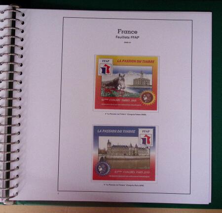 1980-2018, Collection des blocs CNEP, FFAP 2009-2018,