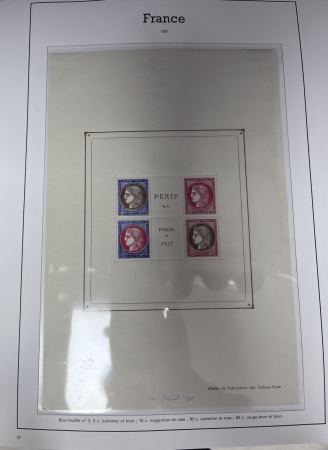 1960-2015, Collection de France neuf (période classique