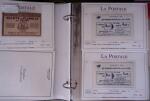 1925-1955, 1 Classeur de France, avec des carnets sur
