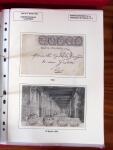 TYPE BLANC Superbe collection d'exposition de lettres
