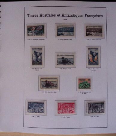 1955-2013, Collection des TAAF, neuf **, + carnets de