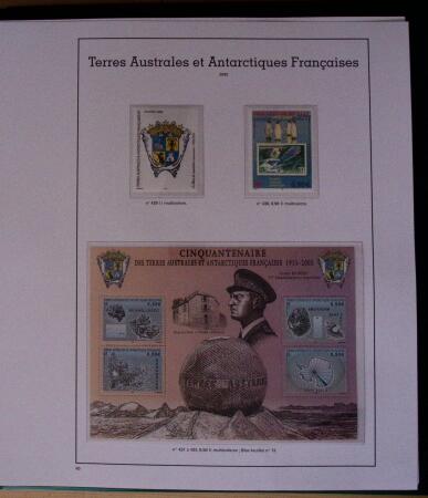 1955-2013, Collection des TAAF, neuf **, + carnets de