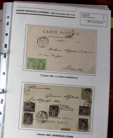 1876-1900, Exceptionnelle collection de type Sage sur