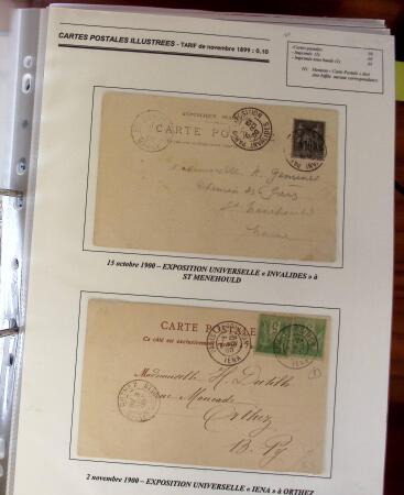 1876-1900, Exceptionnelle collection de type Sage sur