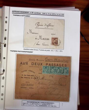 1876-1900, Exceptionnelle collection de type Sage sur