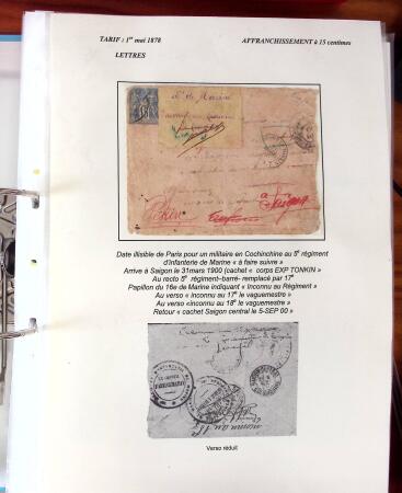 1876-1900, Exceptionnelle collection de type Sage sur