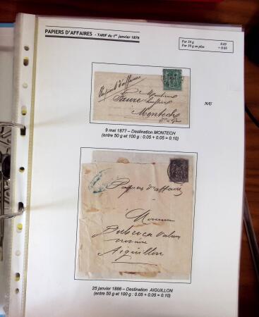 1876-1900, Exceptionnelle collection de type Sage sur
