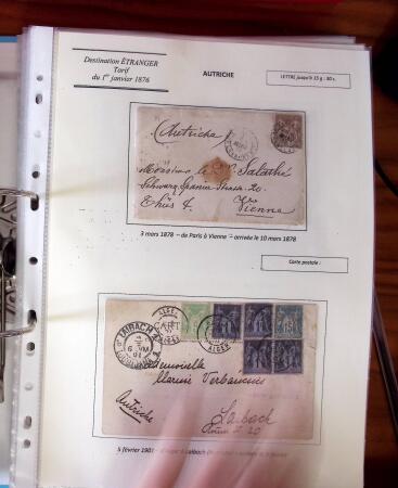 1876-1900, Exceptionnelle collection de type Sage sur
