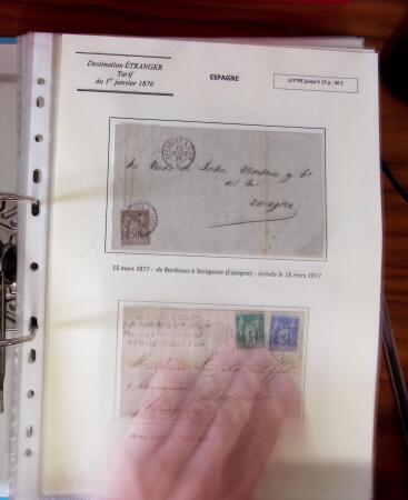 1876-1900, Exceptionnelle collection de type Sage sur