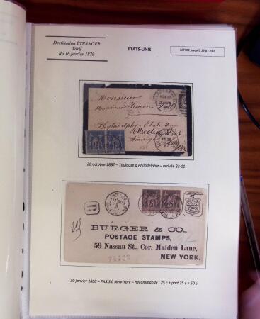1876-1900, Exceptionnelle collection de type Sage sur