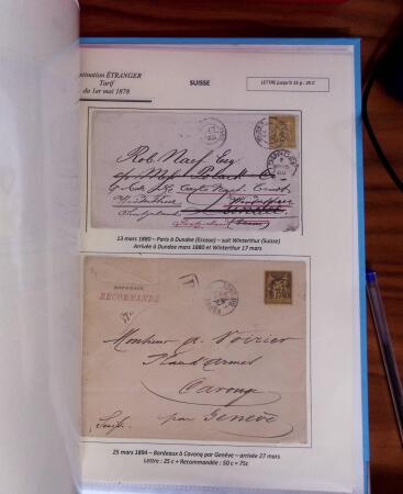 1876-1900, Exceptionnelle collection de type Sage sur