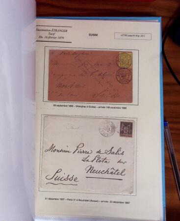 1876-1900, Exceptionnelle collection de type Sage sur