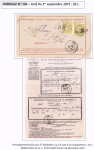 AVIS DE RECEPTION 1860-1958, Collection d'exposition
