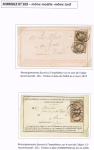 AVIS DE RECEPTION 1860-1958, Collection d'exposition