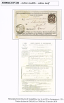 AVIS DE RECEPTION 1860-1958, Collection d'exposition