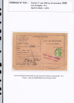 AVIS DE RECEPTION 1860-1958, Collection d'exposition