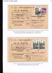 AVIS DE RECEPTION 1860-1958, Collection d'exposition