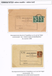 AVIS DE RECEPTION 1860-1958, Collection d'exposition