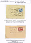 AVIS DE RECEPTION 1860-1958, Collection d'exposition
