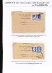 AVIS DE RECEPTION 1860-1958, Collection d'exposition