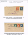 AVIS DE RECEPTION 1860-1958, Collection d'exposition