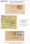 AVIS DE RECEPTION 1860-1958, Collection d'exposition