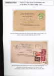 AVIS DE RECEPTION 1860-1958, Collection d'exposition