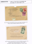 AVIS DE RECEPTION 1860-1958, Collection d'exposition