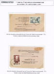 AVIS DE RECEPTION 1860-1958, Collection d'exposition