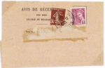 AVIS DE RECEPTION 1860-1958, Collection d'exposition