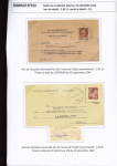 AVIS DE RECEPTION 1860-1958, Collection d'exposition