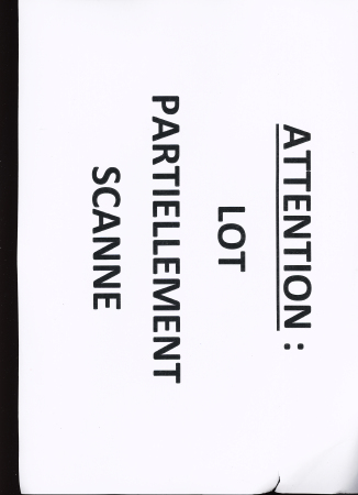 AVIS DE RECEPTION 1860-1958, Collection d'exposition