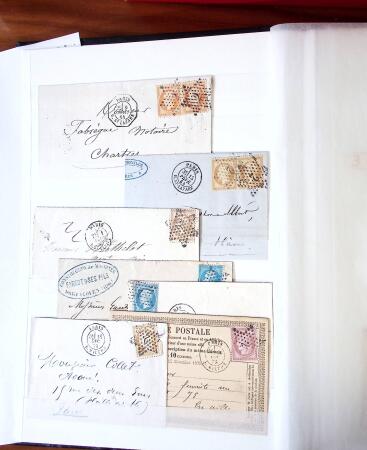 ETOILE DE PARIS, 1854-1876, Bel ensemble de lettres